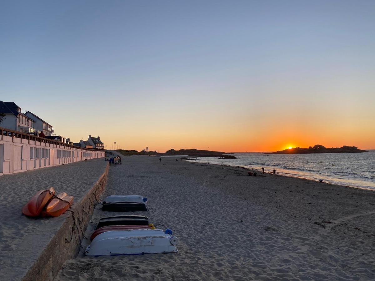 Studio Tregastel Plage A 20 Metres 외부 사진